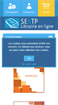 Mobile Screenshot of librairie.sebtp.com